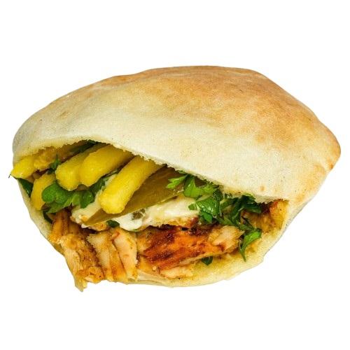 ساندويتش شاورما خفافي دجاج