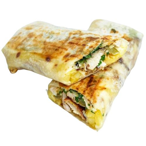 ساندويتش شاورما صاج دجاج