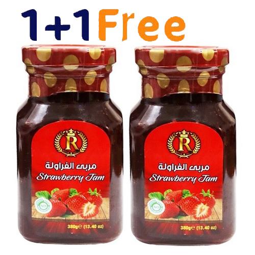 رويال اوغلو مربى الفراولة 380جم 1+1مجانا