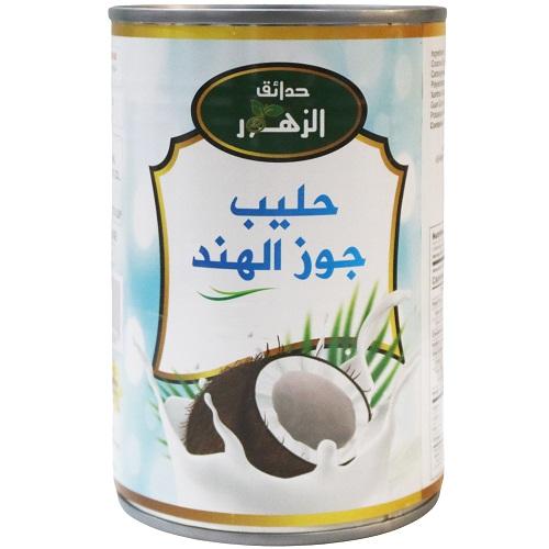حدائق الزهور حليب جوز الهند 400مل