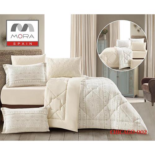 مورا شيكاغو رقم.002 لحاف نفر ونص طقم 4قطع 180x240سم موديل رقم.J-1063