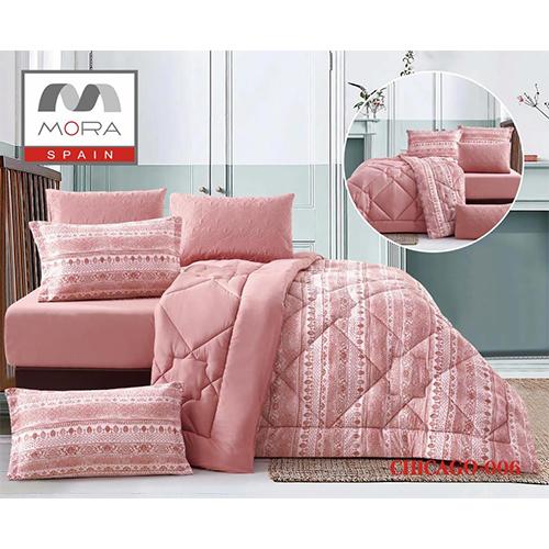 مورا شيكاغو رقم.006 لحاف نفر ونص طقم 4قطع 180x240سم موديل رقم.J-1063