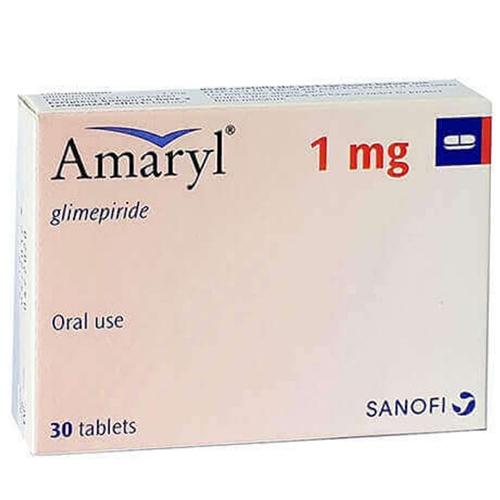 اماريل 1مجم يقلل مستوى السكر في الدم 30قرص