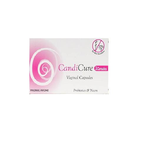 كاندي كيور مضادة للفطريات بروبيوتيك وزيت النيم 3بويضات مهبلية