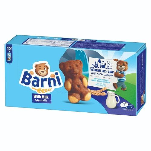 بارني كيك بالحليب 30جم 12حبة