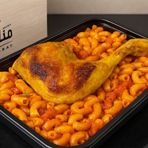 معكرونه بالدجاج