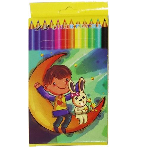 اقلام تلوين خشب 12قلم