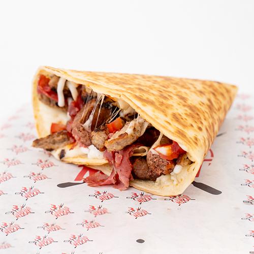 كريب برجر لحم