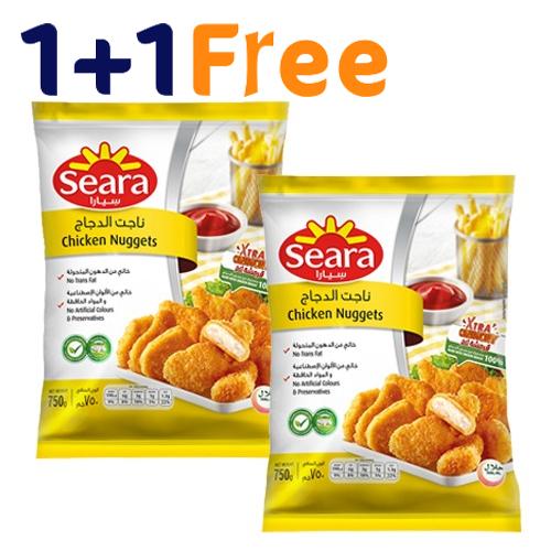 سيارا ناجت الدجاج 750جم 1+1مجانا
