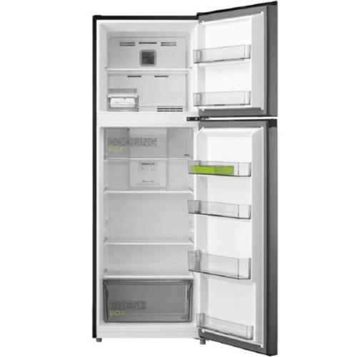 ميديا ثلاجة ​​بفريزر علوي 385لتر 13.6قدم فضي موديل رقم.MDRT385MTE46AE