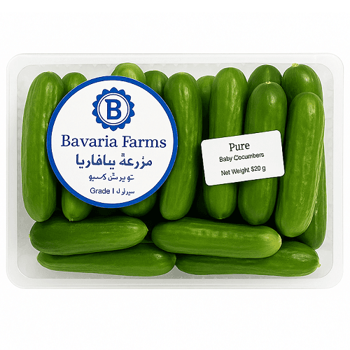 خيار كويتي طازج عضوي 500جم