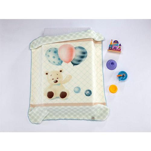 مورا جولد بطانية اطفال 110x80سم ازرق موديل رقم.J-1070