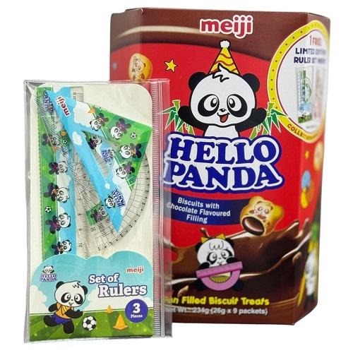 ميجي هالو باندا بسكويت بكريمة الشوكولاتة 11حبة 234جم