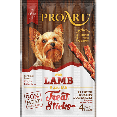 برو ارت طعام قابل للمضغ مع لحم الضأن للكلاب البالغة 4اعواد 2حبة