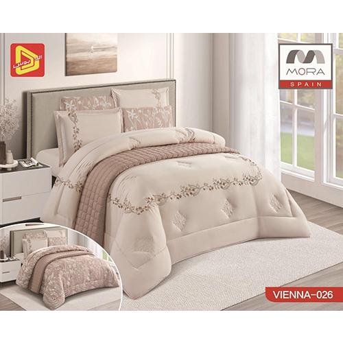 مورا فيينا رقم.026 لحاف مجوز كينج 240x260سم 7قطع موديل رقم.J-1071