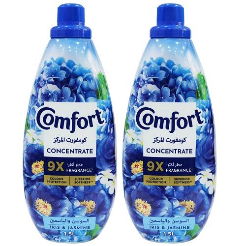 كومفورت المركز عناية فائقة بالسوسن والياسمين 1.5لتر 2حبة