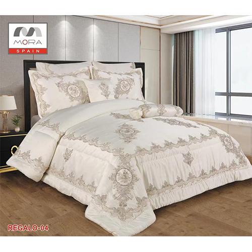 مورا ريغالو رقم.04 لحاف مجوز كينج 250x260سم 8قطع موديل رقم.J-1115