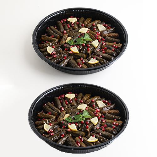 ورق عنب وسط 10قطع + 10قطع مجانا