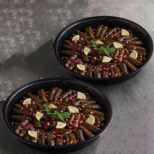 ورق عنب وسط 10قطع + 10قطع مجانا