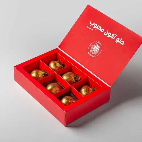 شوكليت فراولة بيبي 6حبه