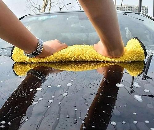 منشفة غسيل السيارة ميكروفايبر