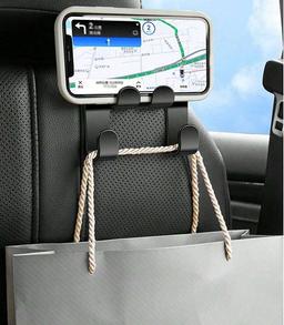 حامل تخزين لمسند الراس في المقعد الخلفي للسيارة