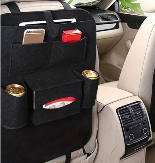 حقيبة تخزين منظمة خلف مقعد السيارة