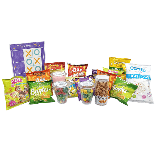 كورني بوكس قرقيعان متنوع 26حبة