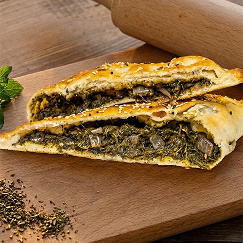 فطيرة سبانخ سادة