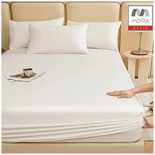 مورا طقم شرشف سير سادة توين قطن 100% 120x200سم 3قطع موديل رقم.J-1121