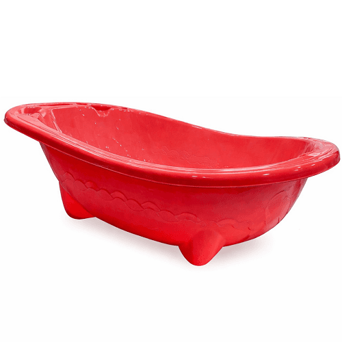 بولي تايم بانيو اطفال لون احمر 33لتر رقم.E-592